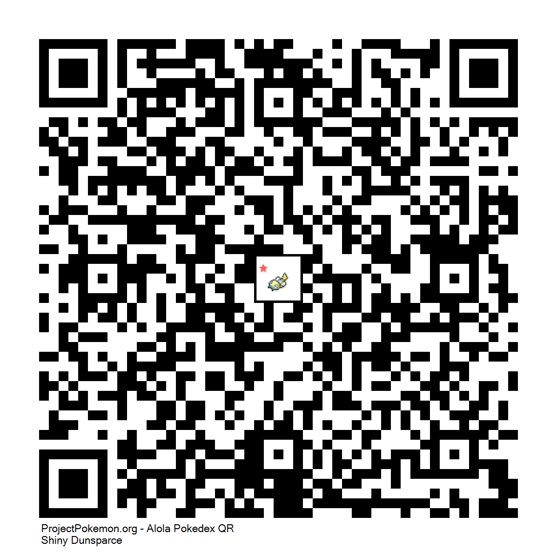 Cdigo QR de Dunsparce variocolor